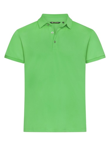 VIRTUE ECO POLO SOLID – LIME GREEN