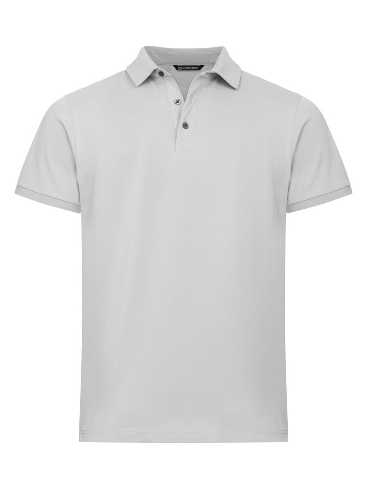 VIRTUE ECO POLO SOLID – SILVER