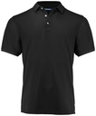VIRTUE ECO POLO SOLID – BLACK