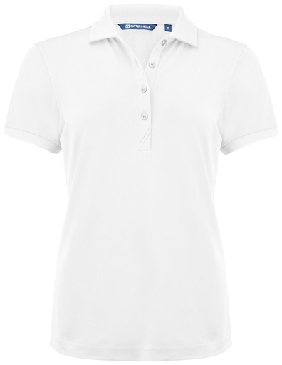 VIRTUE ECO POLO SOLID WOMAN – WHITE
