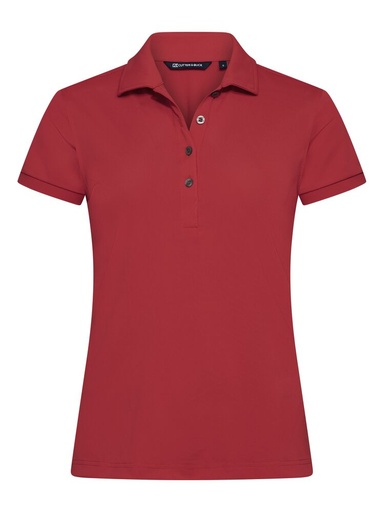 VIRTUE ECO POLO SOLID WOMAN – RED