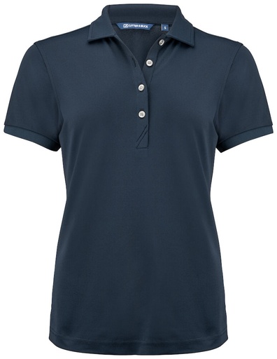VIRTUE ECO POLO SOLID WOMAN – DARK NAVY