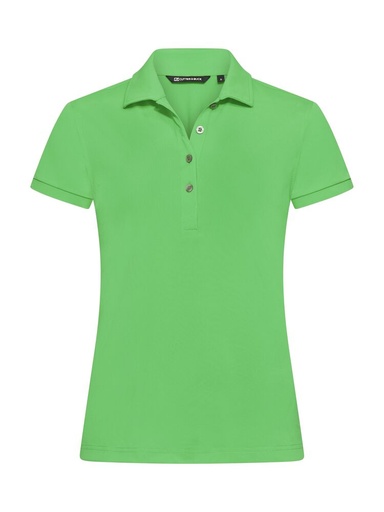 VIRTUE ECO POLO SOLID WOMAN – LIME GREEN