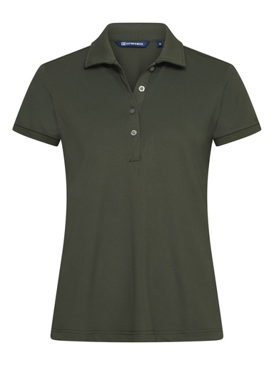 VIRTUE ECO POLO SOLID WOMAN – IVY GREEN