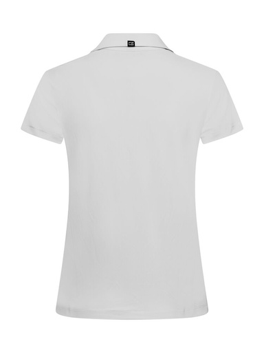 VIRTUE ECO POLO SOLID WOMAN – SILVER