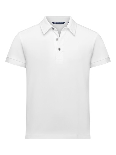 VIRTUE POLO SOLID JUNIOR – WHITE