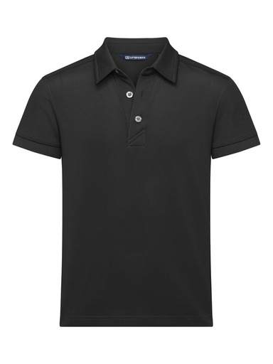 VIRTUE POLO SOLID JUNIOR – BLACK