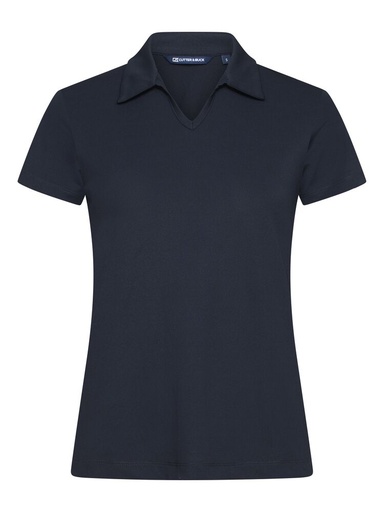 VIRTUE POLO V-NECK WOMAN – DARK NAVY