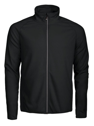 MELTON FULL ZIP – BLACK