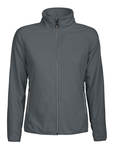 MELTON LADY FULL ZIP – GREY