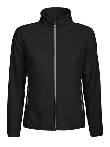 MELTON LADY FULL ZIP – BLACK