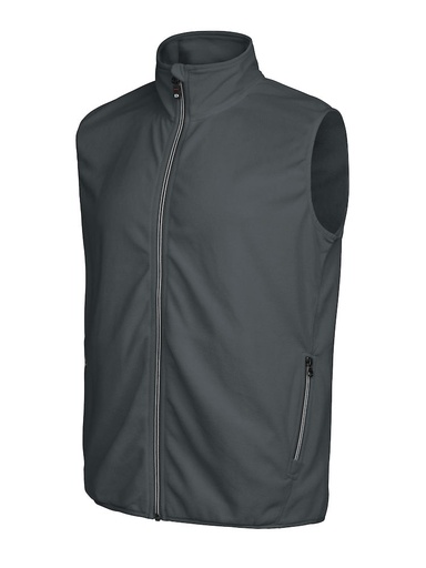 MELTON VEST – GREY
