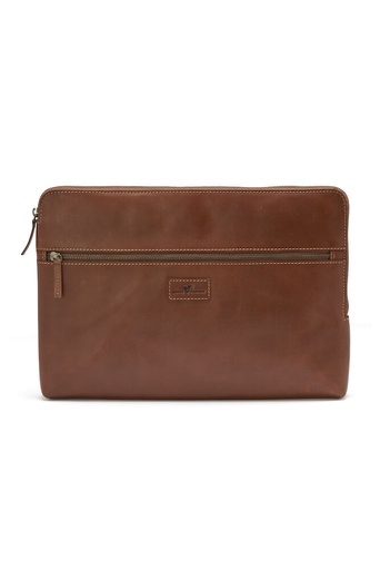 Torba biznesowa Leather Line Computer Case Cognac One Size 158957 - Cognac
