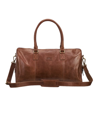 LEATHER LINE TRAVELBAG – COGNAC