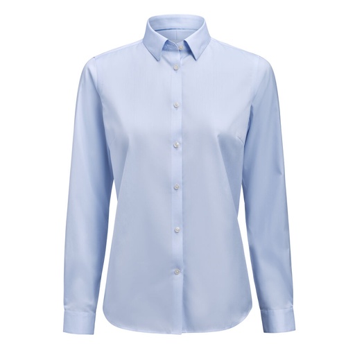 Koszula Green Bow 02 Stretch Woman Contemporary 2900205 - Sky Blue