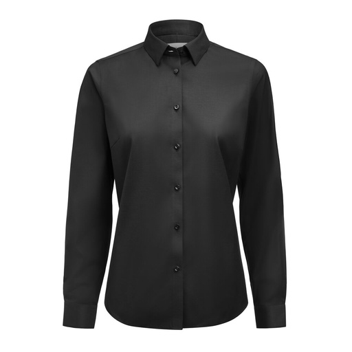 Koszula Green Bow 02 Stretch Woman Contemporary 2900205 - Black