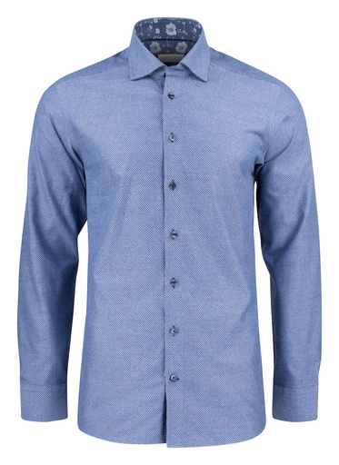 Koszula Purple Bow 144 Slim Fit 2914402 - Blue Stripe/Dot