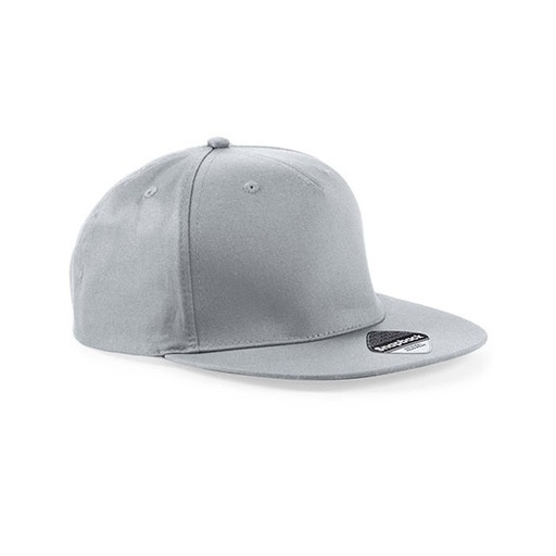 Czapka Snapback 5-Panelowa Bawelniana CB610 - Light Grey
