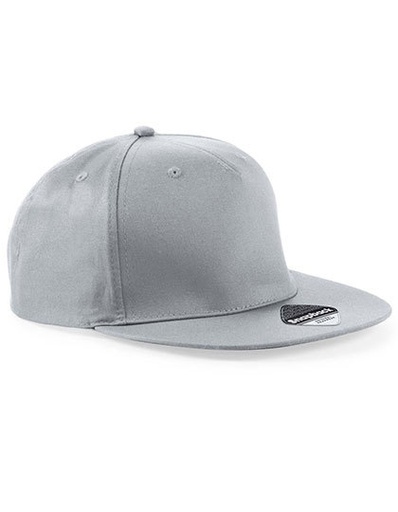 Czapka Snapback 5-Panelowa Bawełniana CB610 - Light Grey