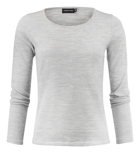 Sweter Merino U Woman 2930203 - Light Grey Melange