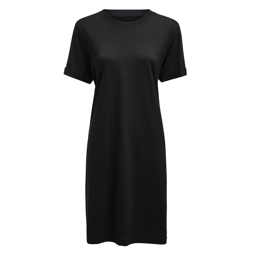 AMERICAN T-SHIRT DRESS WOMAN – BLACK