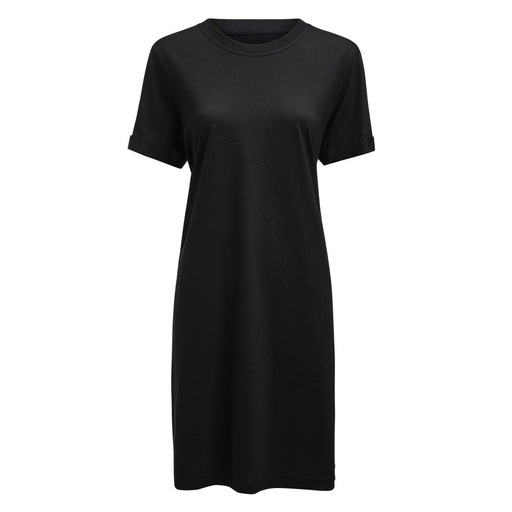 AMERICAN T-SHIRT DRESS WOMAN – BLACK
