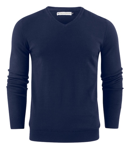 ASHLAND V-NECK – NAVY