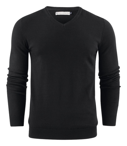 ASHLAND V-NECK – BLACK