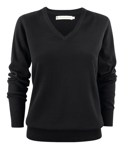 ASHLAND V-NECK WOMAN – BLACK