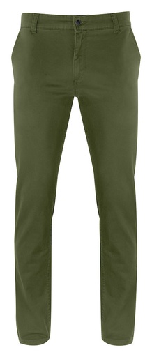 Spodnie Chino Officer 2116004 - Moss Green