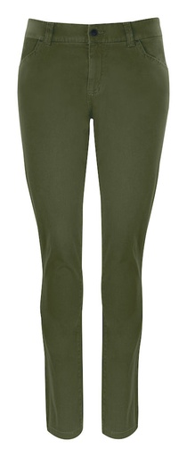 CHINO OFFICER WOMAN – MOSS GREEN