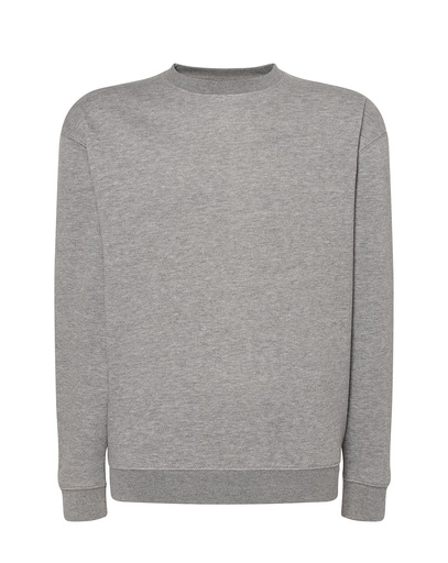Bluza Poliestrowa Bluza French Terry SWCR 240 - Grey Melange
