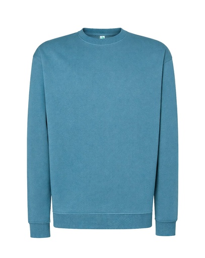 Bluza Poliestrowa Bluza French Terry SWCR 240 - Petrol Blue
