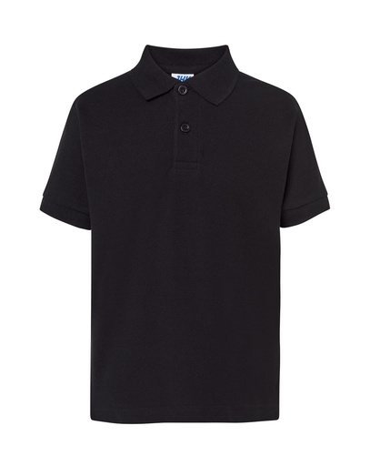 Koszulka Polo Dziecięca PKID 210 - Black