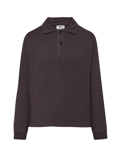 Koszulka Polo Dziecięca PKID 210 LS - Graphite