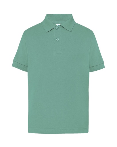 Koszulka Polo Dziecięca PKID 210 - MOSS GREEN