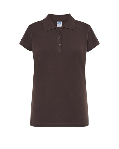 Koszulka Polo Damska Slim Bawelniana Pique JHK511 - Graphite