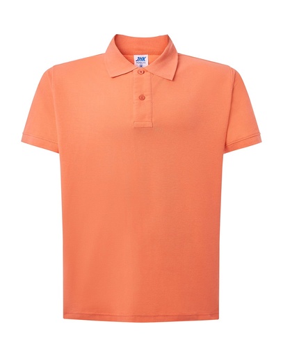 Koszulka Polo Klasyczna Bawelniana Pika JHK510 - Coral