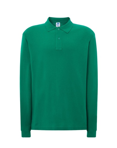 T-shirt z Długim Rękawem Bawełniany PORA 210 LS - Kelly Green