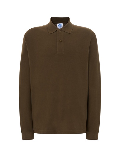 T-shirt z Długim Rękawem Bawełniany PORA 210 LS - Khaki