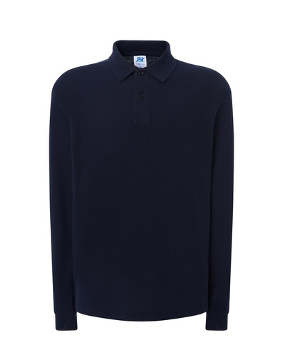 T-shirt z Długim Rękawem Bawełniany PORA 210 LS - Navy