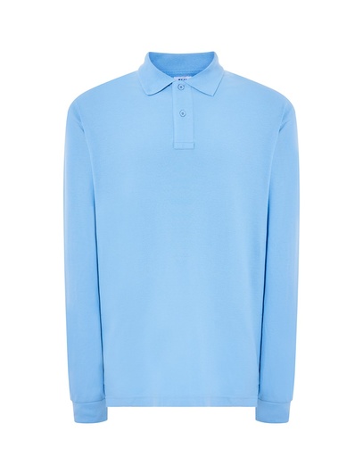 T-shirt z Długim Rękawem Bawełniany PORA 210 LS - Sky Blue