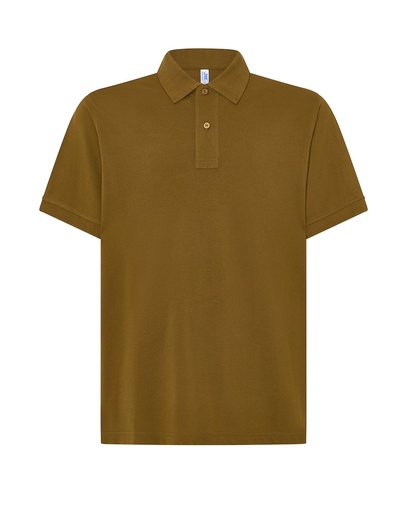 Koszulka Polo Klasyczna Bawelniana Pika JHK510 - OCHER