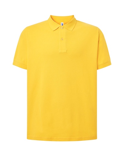 Koszulka Polo Klasyczna Bawelniana Pika JHK510 - Yellow