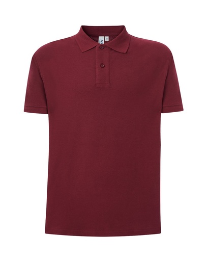 T-shirt Bawełniany PORA 240 - Burgundy