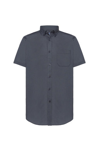 T-shirt Slim Bawełniany SHA POPSS - Gray