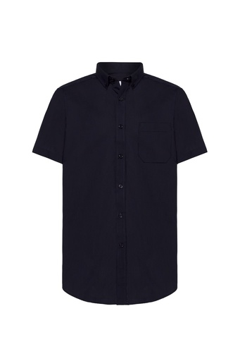 T-shirt Slim Bawełniany SHA POPSS - Navy