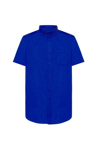 T-shirt Slim Bawełniany SHA POPSS - Royal Blue