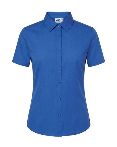 Koszula Damska Slim SHL OXFSS - Royal Blue