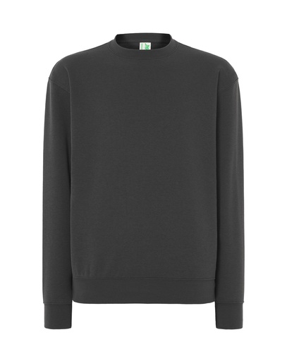 Bluza Unisex Klasyczna Poliester Bawelna JHK320 - Charcoal